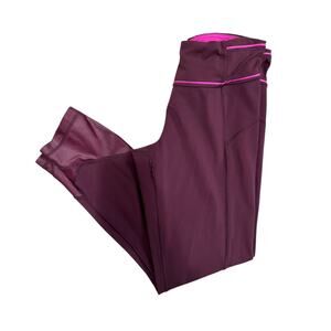 Lululemon‎ Pace Queen Tight Full-On Luxtreme Bordeaux Drama Raspberry size 8